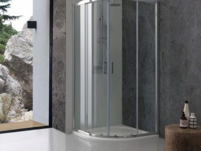 Oval Şeffaf Duşakabin